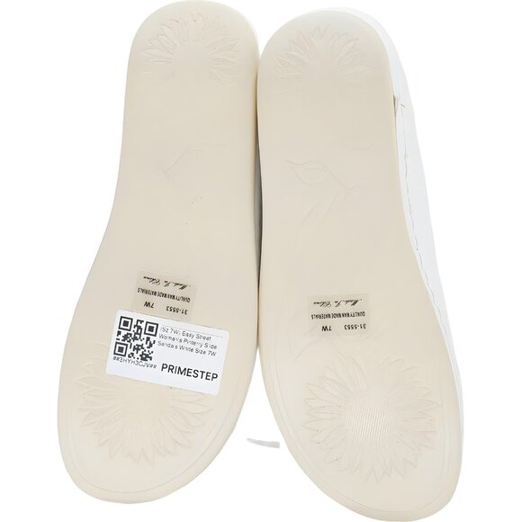 Easy Street Pinterry White Slide Sandals Triple Strap Comfort Women's US 7W - Picture 6 of 6